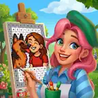 PixVella: Color By Number Icon