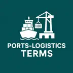 Ports-Logistics Terms Glossary iOS Icon