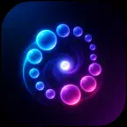 Particle Simulation Visualizer iOS Icon