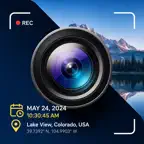 Timestamp Camera-GPS Location iOS Icon
