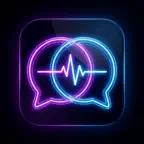 Neon Pulse - Social Discovery iOS Icon