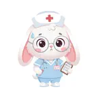 Rabbit Nurse Stickers iOS Icon