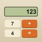 Vintage Calc: Retro Calculator iOS Icon