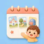 Kids Calendar: Picture Planner iOS Icon