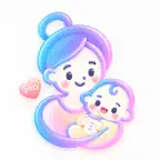 Baby nursing Pro growth simple iOS Icon