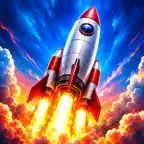 Rocket Launch: Space Race iOS Icon