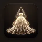 AI Dress Design - Bridal Gown iOS Icon