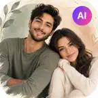 AI Couple Photo Maker: loveAI iOS Icon