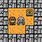Ruins Guardian: Statue Push iOS Icon