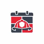 Firefighter Shift Calendar iOS Icon