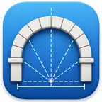 Arc & Arch Layout Calculator iOS Icon