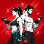 Workout Planner Gym Log iOS Icon