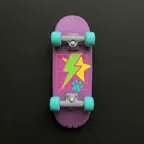 Skateboard Cats - 1980s iOS Icon