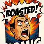 Comic Roast iOS Icon