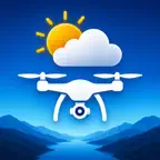Drone Weather Forecast: UAV icon