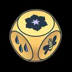 Black Flower Game iOS Icon