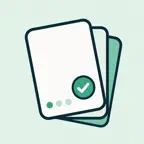 Minimal Flashcards iOS Icon