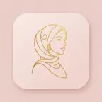 Hijab AI Modest Fashion Dress iOS Icon