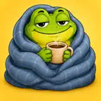 Cozy Frog StickerPack iOS Icon