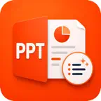Slide Summarizer - PPT Summary iOS Icon