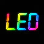 The LED Banner -Simple- iOS Icon