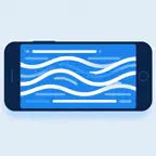 Danmaku Scroll iOS Icon