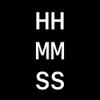 HH:MM:SS iOS Icon