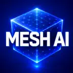 Mesh AI: 3D Modeling Tool iOS Icon