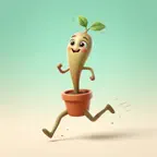 Plant Step: Pedometer Walking iOS Icon