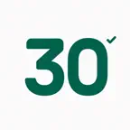 30 Day Challenge - LockIn30 iOS Icon