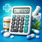 薬局用電卓 - 薬剤師・調剤事務の計算アプリ icon