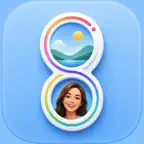DualTake: Dual Camera Record iOS Icon