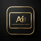 AI Business Card Art Studio iOS Icon