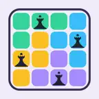 Queens: Crowns Logic Puzzle iOS Icon