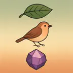 Plant Bird Rock Identifier iOS Icon