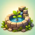 Wellspring: Cozy Garden Game iOS Icon