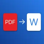 PDF to Word: Converter & OCR iOS Icon