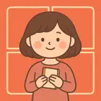 Enikki AI - 4-Panel Diary iOS Icon