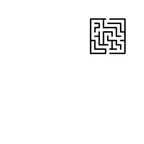 MonoMaze - シンプル迷路 iOS Icon