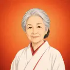 Grandma Kazuko iOS Icon
