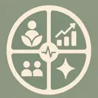 Life KPI: Life's four capitals iOS Icon
