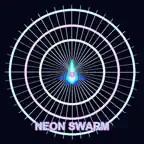 NEON SWARM: Space War iOS Icon