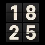 Clock Widgets: Flip & Digital iOS Icon