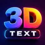 3D Text Maker Studio iOS Icon