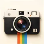 nCam : Vintage Camera iOS Icon