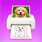 Coloring Page Maker: Colorzy iOS Icon