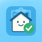退去立会いレポート｜原状回復と敷金精算の記録 iOS Icon