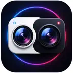 Front Back Camera Record: Opia iOS Icon