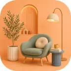 AI Design Home: Decor Interior iOS Icon