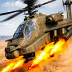 Desert Heli Strike 3D: Gunship iOS Icon